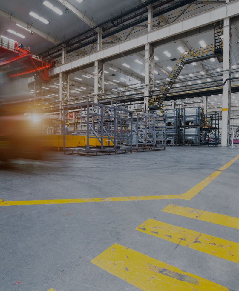 Warehouse floor
